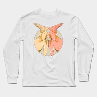 Angels touching palms Long Sleeve T-Shirt